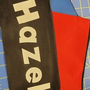 Pencil Zipper Pouch Bags 8" x 4" Personalized Free